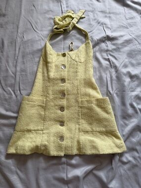 Fait Par Foutch Dannika Dress in Yellow